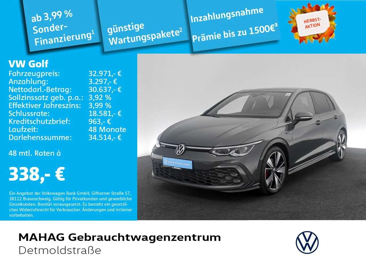 Photo 1 : Volkswagen Golf 2021 Diesel