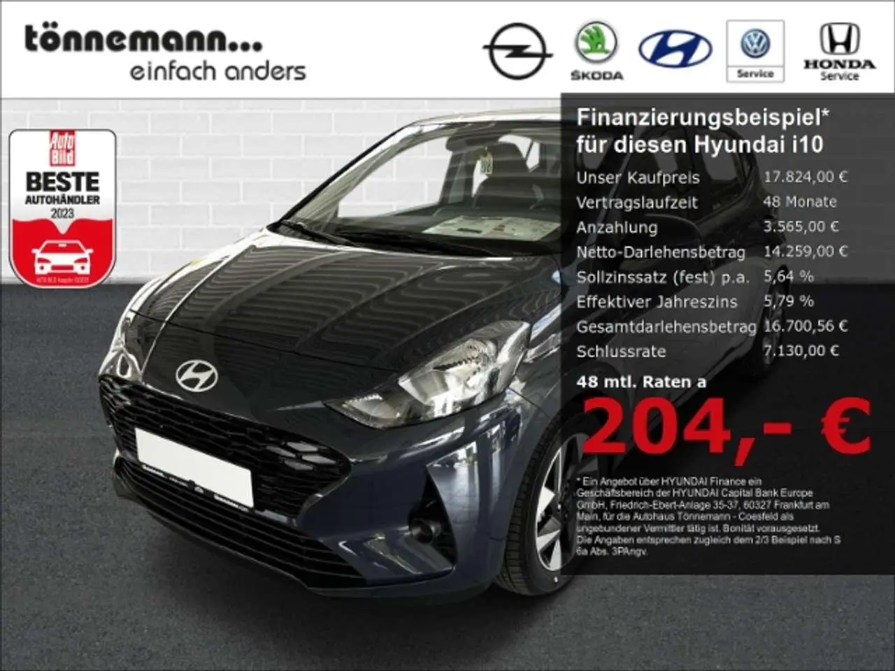 Photo 1 : Hyundai I10 2024 Essence