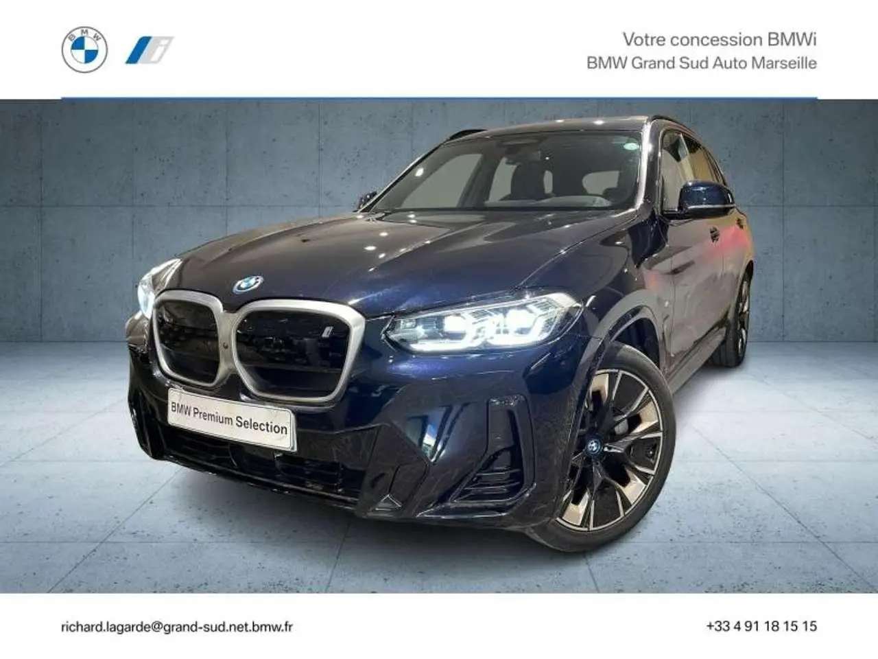 Photo 1 : Bmw Ix3 2022 Électrique