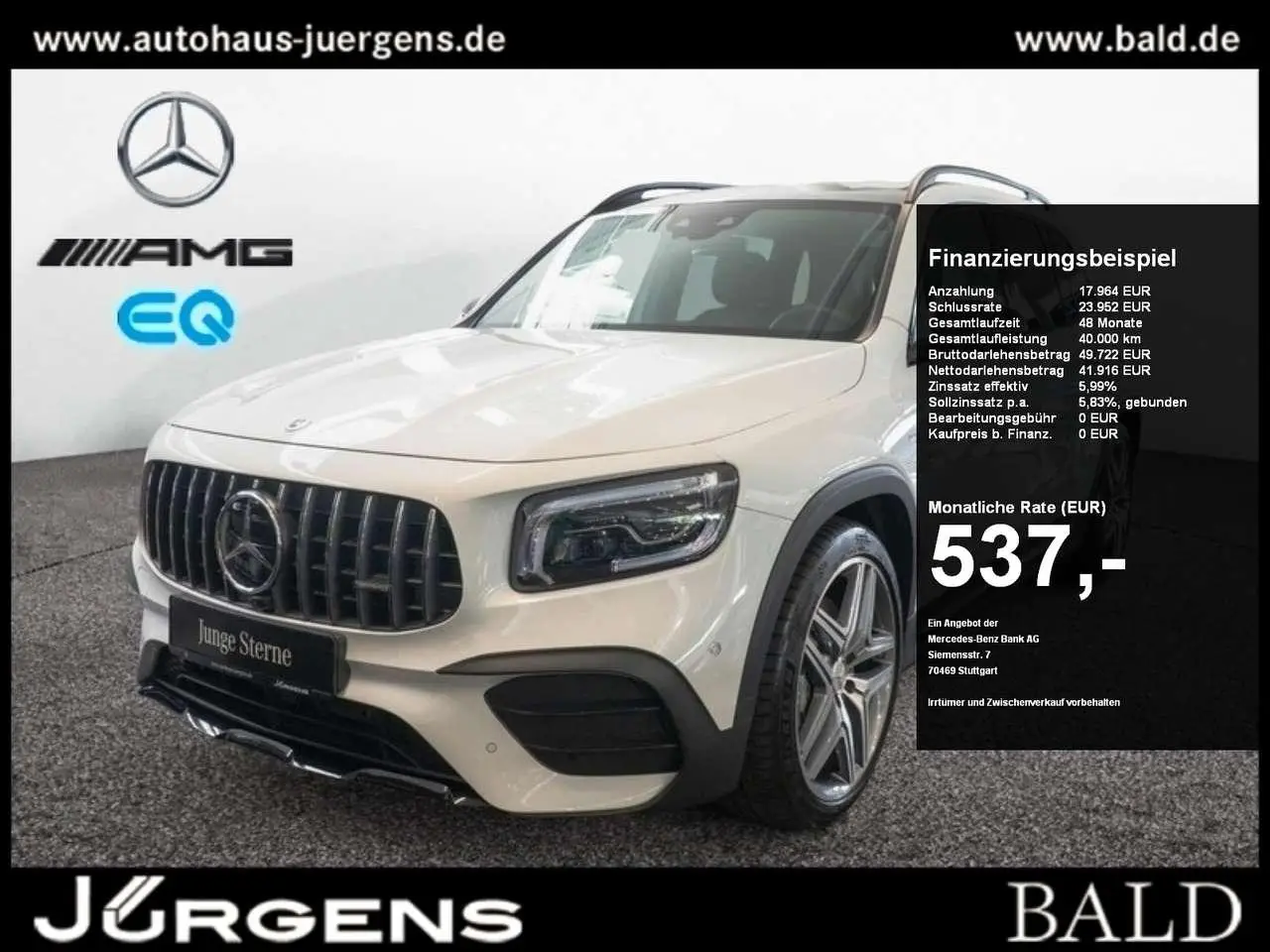 Photo 1 : Mercedes-benz Classe Glb 2023 Petrol