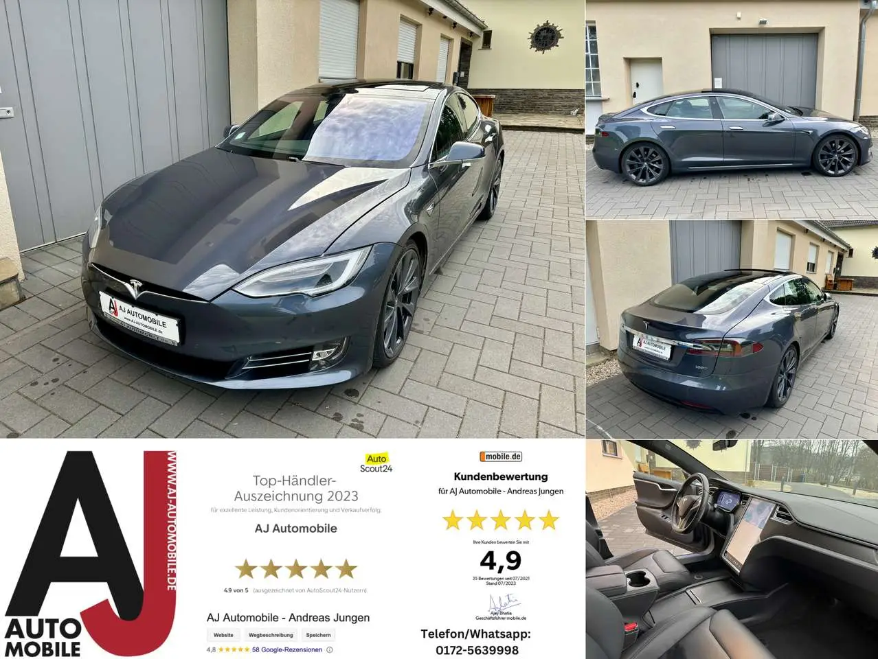 Photo 1 : Tesla Model S 2018 Électrique