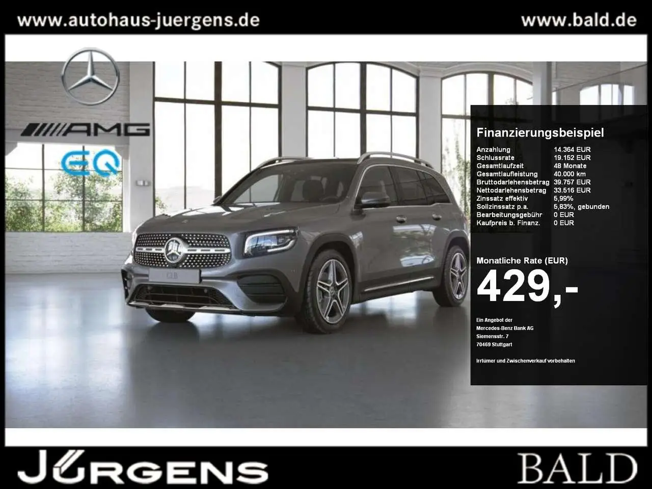 Photo 1 : Mercedes-benz Classe Glb 2023 Essence