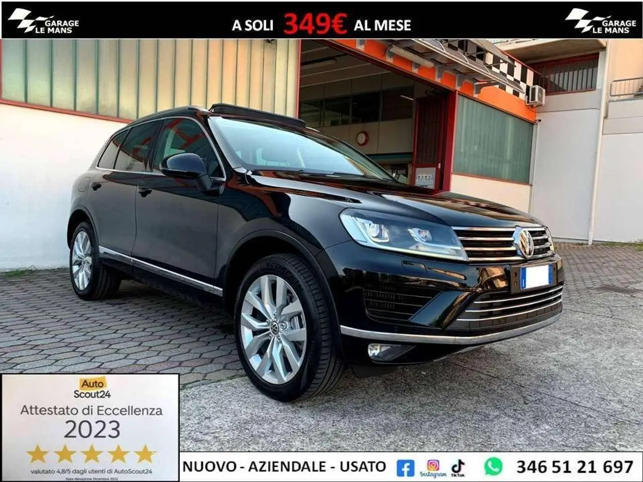 Photo 1 : Volkswagen Touareg 2015 Diesel