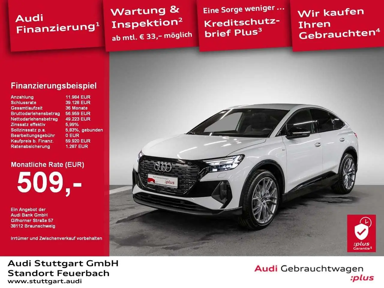 Photo 1 : Audi Q4 2023 Électrique