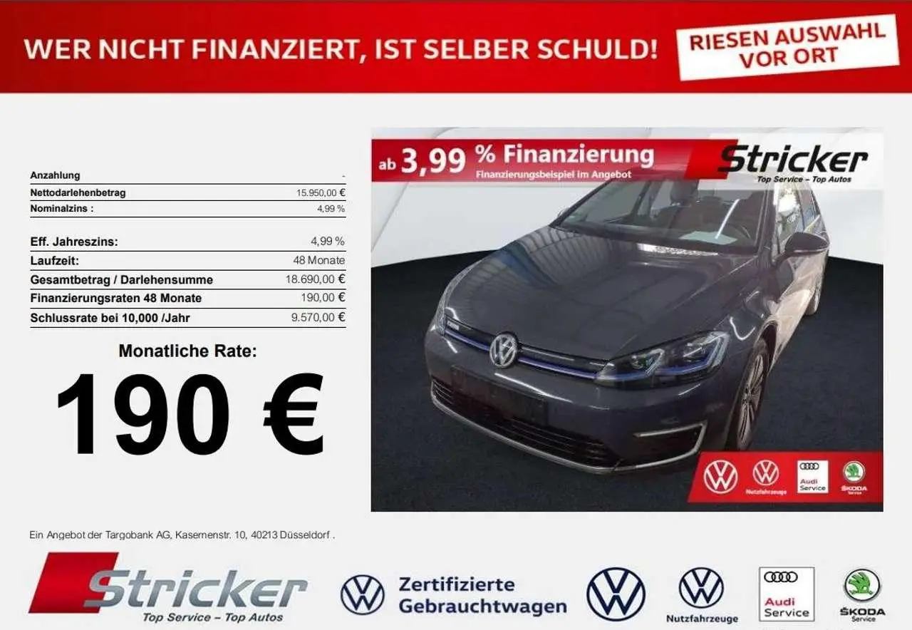 Photo 1 : Volkswagen Golf 2020 Autres