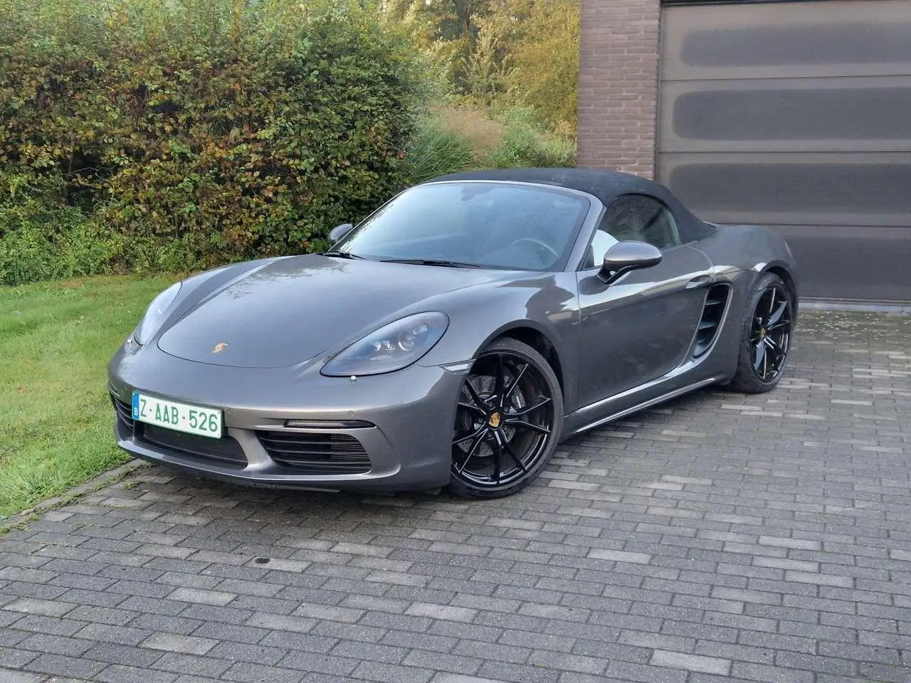 Photo 1 : Porsche Boxster 2019 Petrol