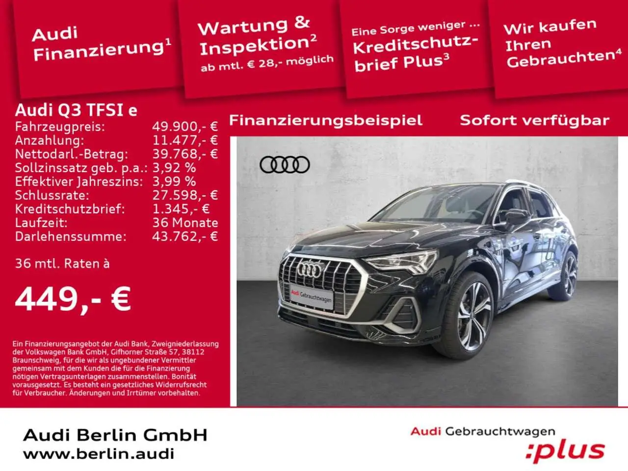 Photo 1 : Audi Q3 2023 Hybrid