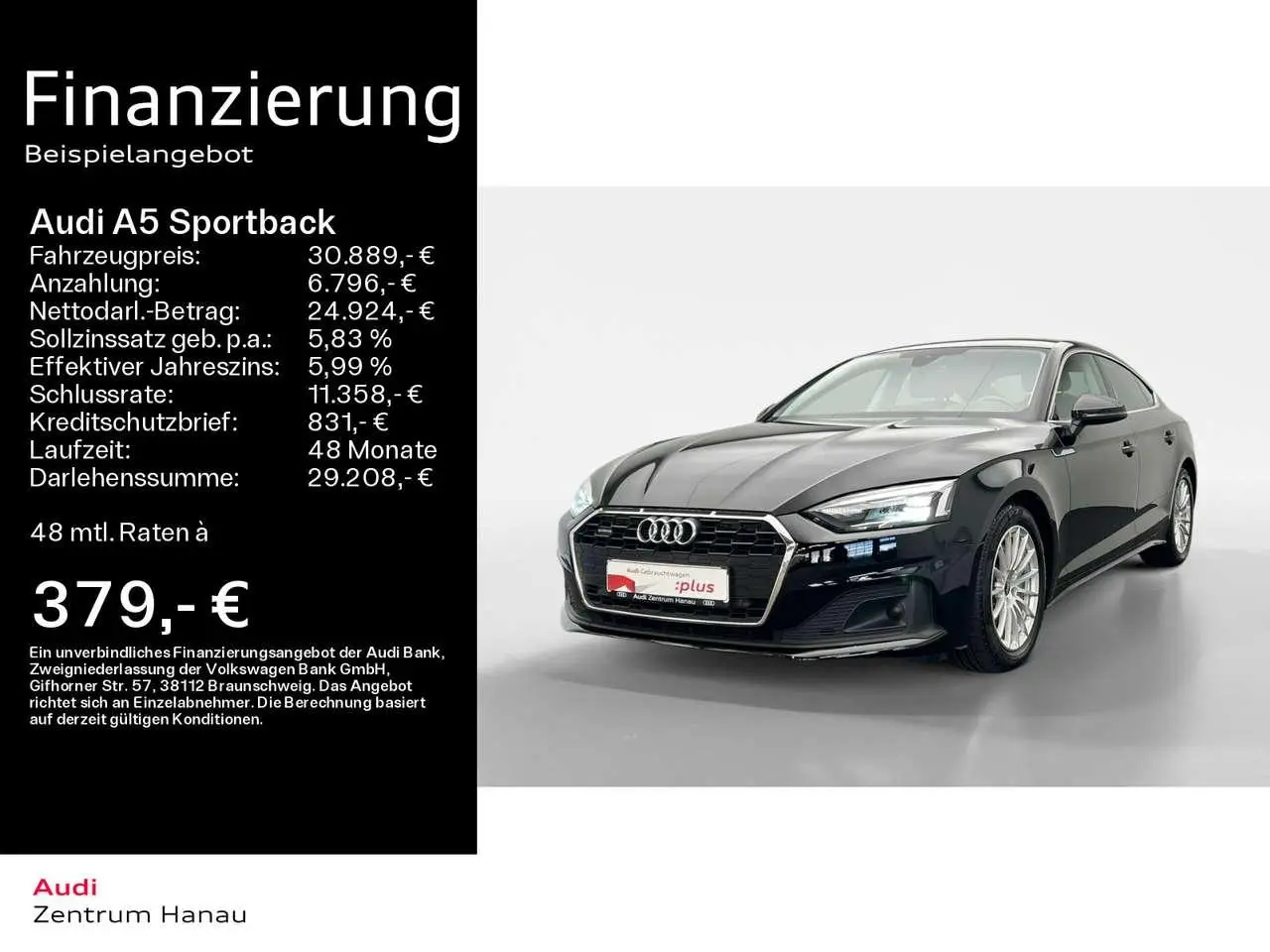 Photo 1 : Audi A5 2021 Diesel