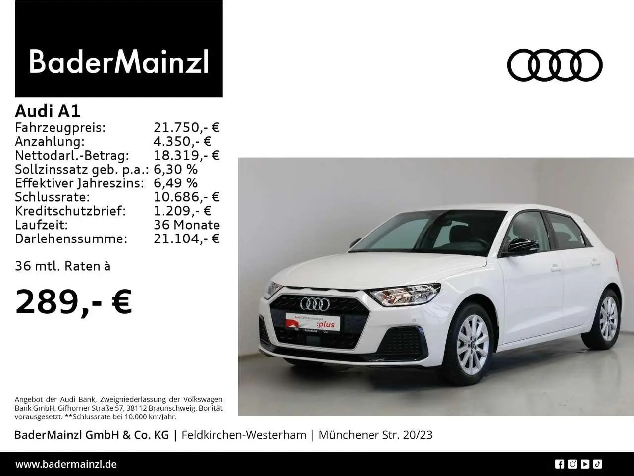 Photo 1 : Audi A1 2023 Essence