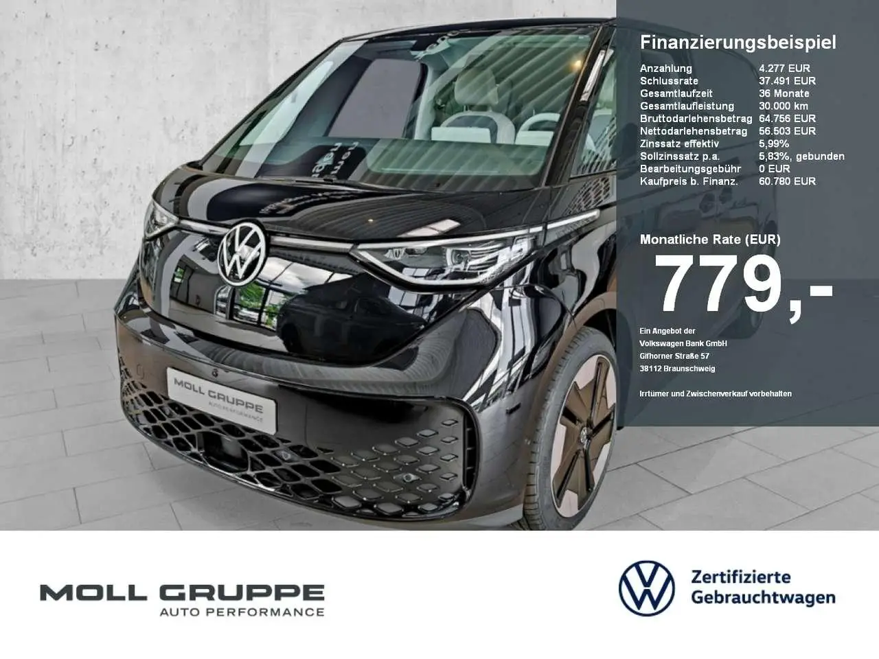 Photo 1 : Volkswagen Id. Buzz 2024 Électrique