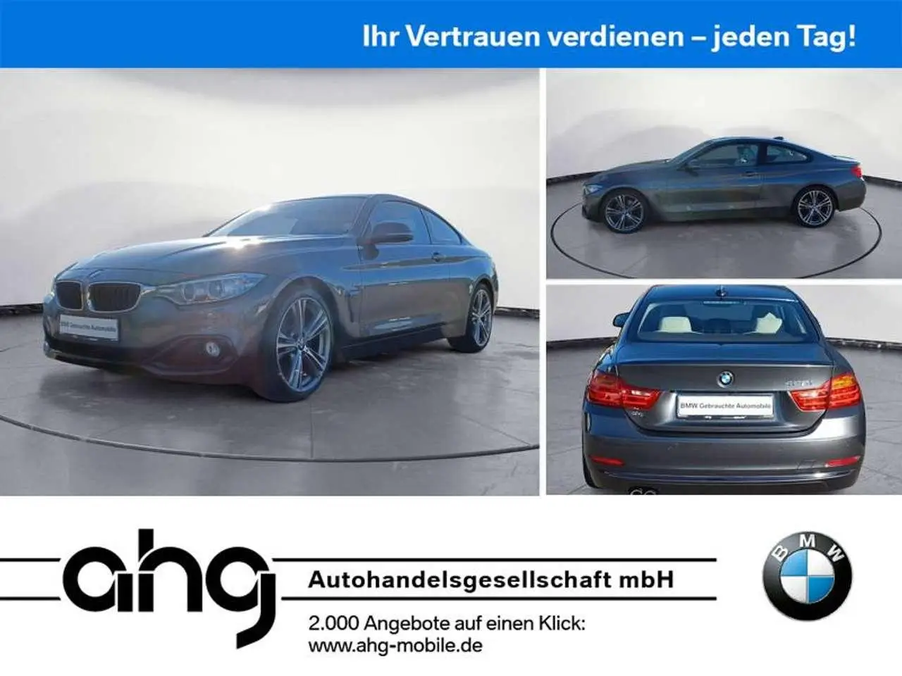 Photo 1 : Bmw Serie 4 2015 Essence