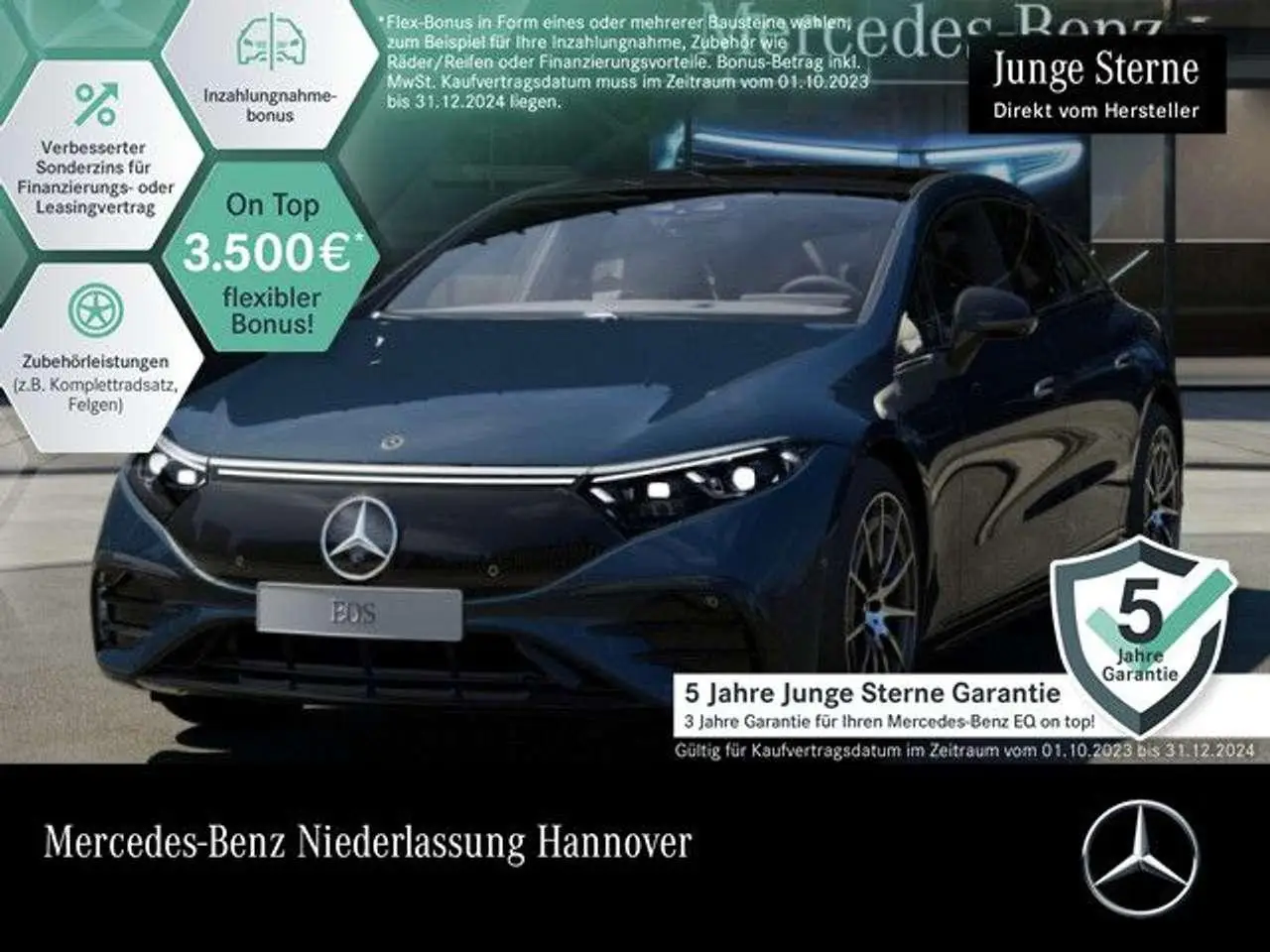 Photo 1 : Mercedes-benz Eqs 2022 Electric