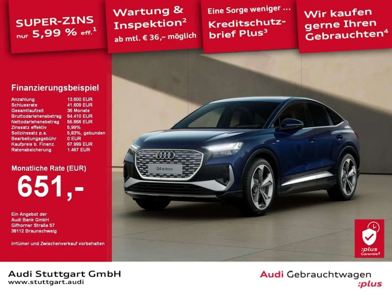 Photo 1 : Audi Q4 2023 Électrique