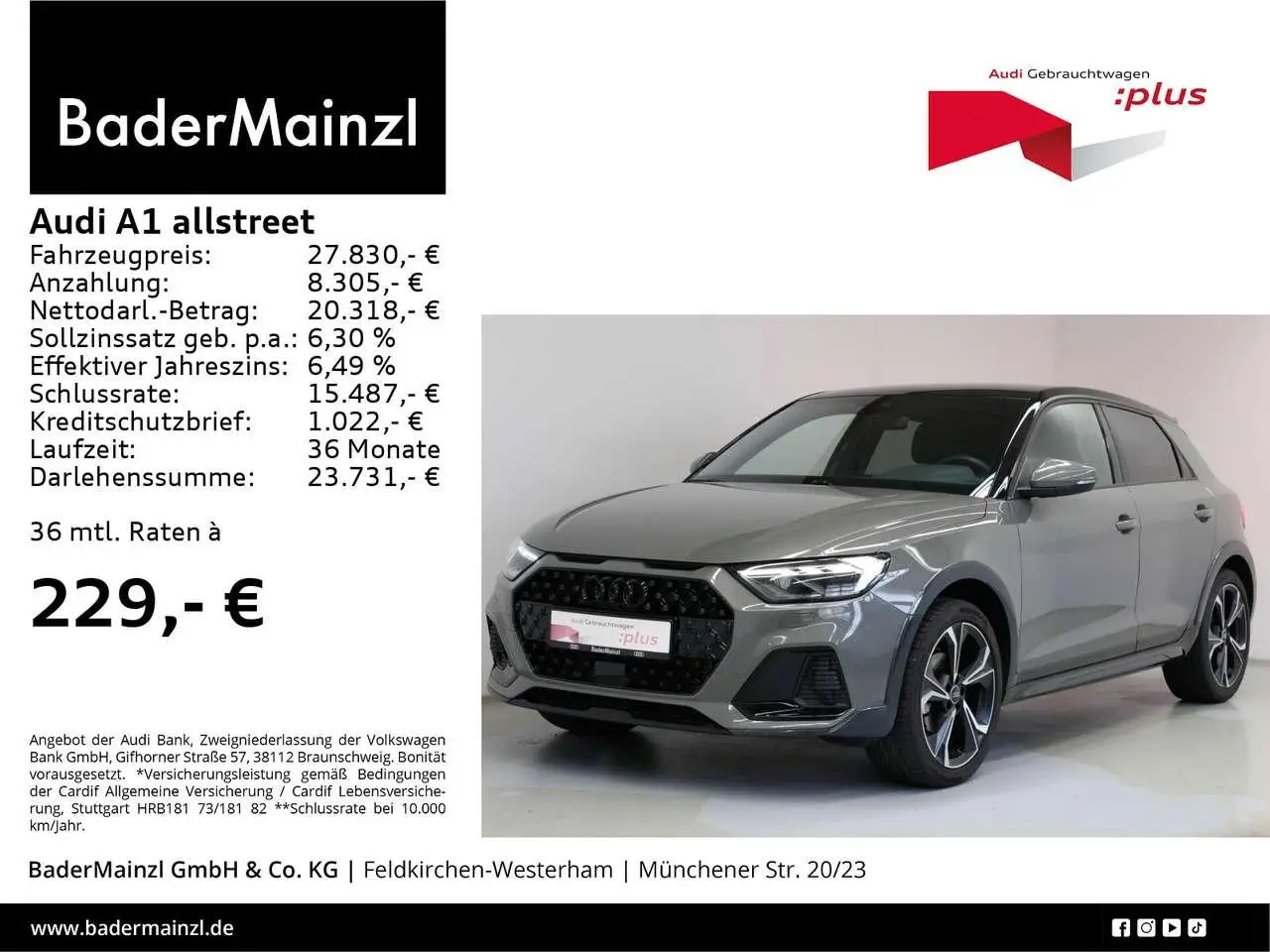 Photo 1 : Audi A1 2024 Petrol