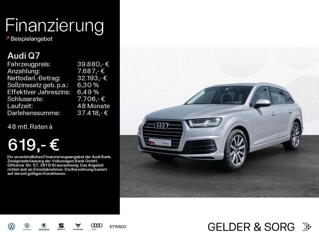 Photo 1 : Audi Q7 2019 Diesel