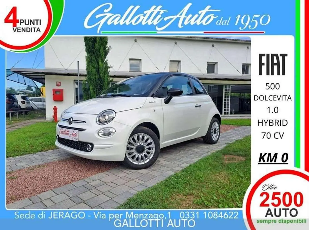 Photo 1 : Fiat 500 2022 Hybrid