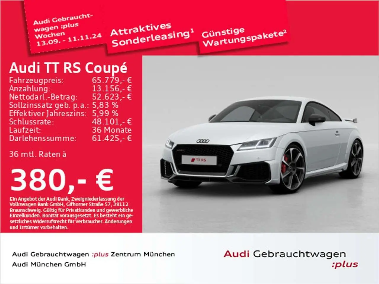 Photo 1 : Audi Tt Rs 2023 Petrol