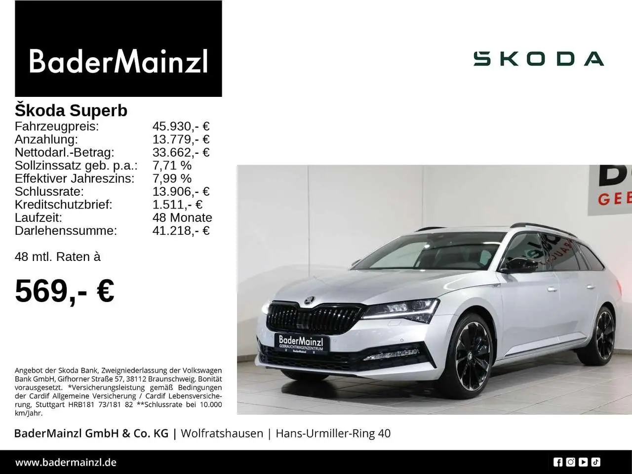 Photo 1 : Skoda Superb 2024 Diesel