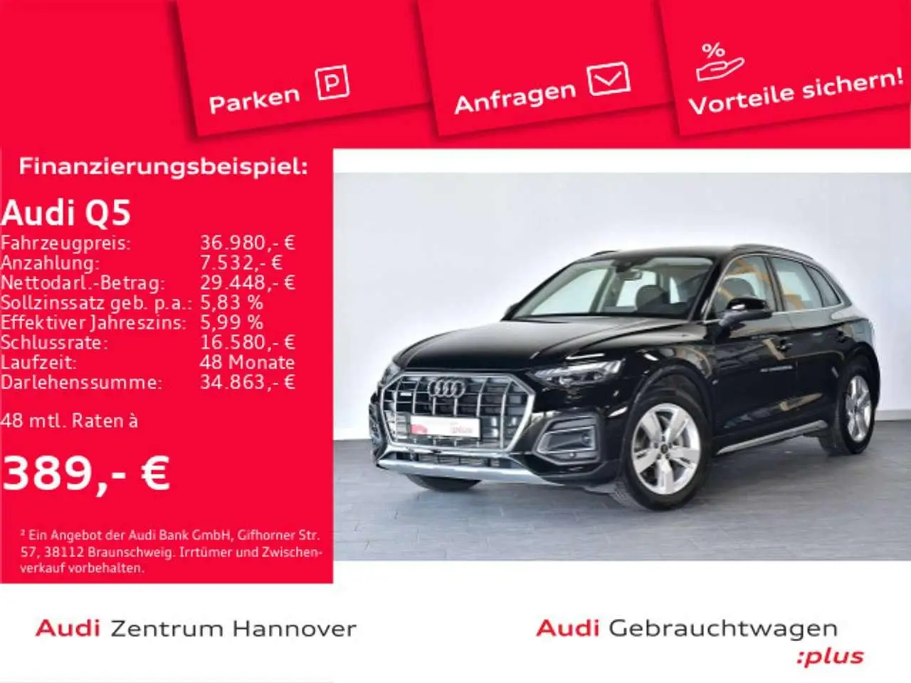 Photo 1 : Audi Q5 2021 Hybrid