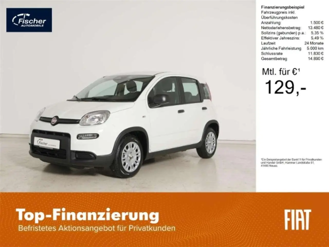 Photo 1 : Fiat Panda 2024 Essence