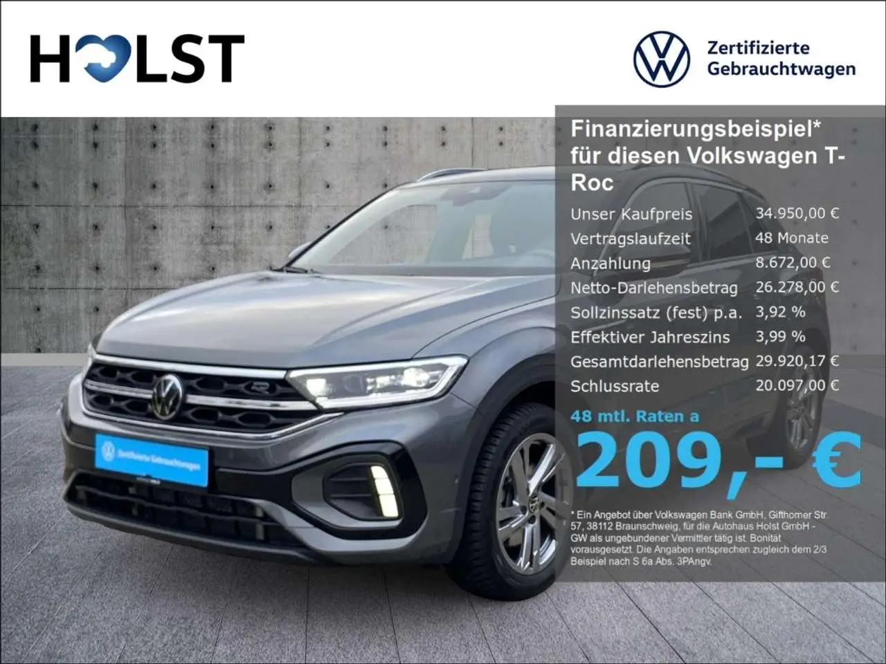 Photo 1 : Volkswagen T-roc 2024 Diesel