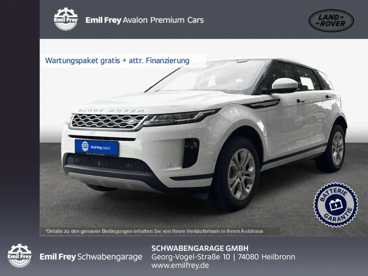 Photo 1 : Land Rover Range Rover Evoque 2021 Hybrid