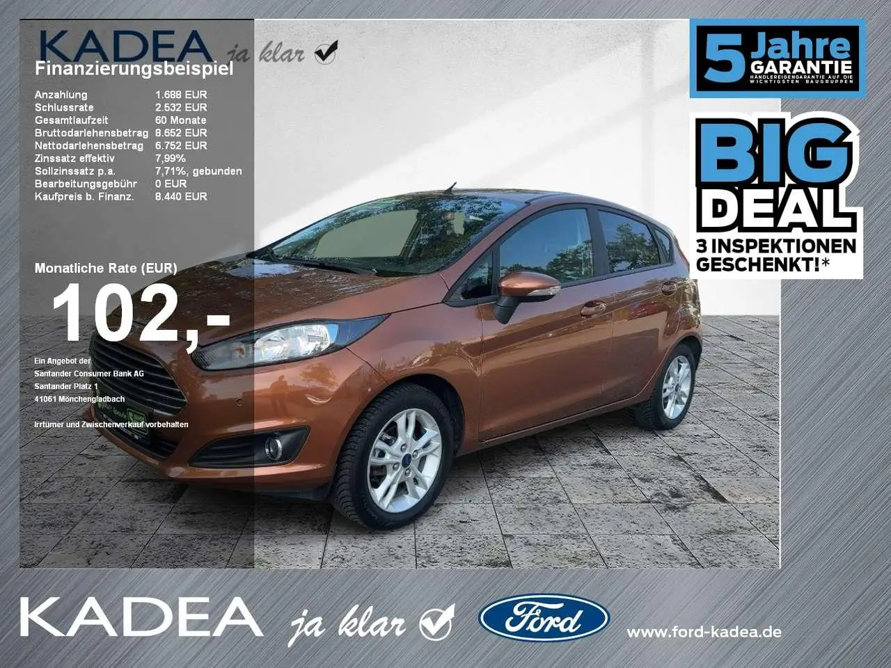 Photo 1 : Ford Fiesta 2015 Essence