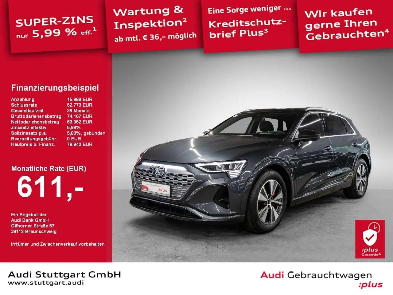 Photo 1 : Audi Q8 2023 Électrique