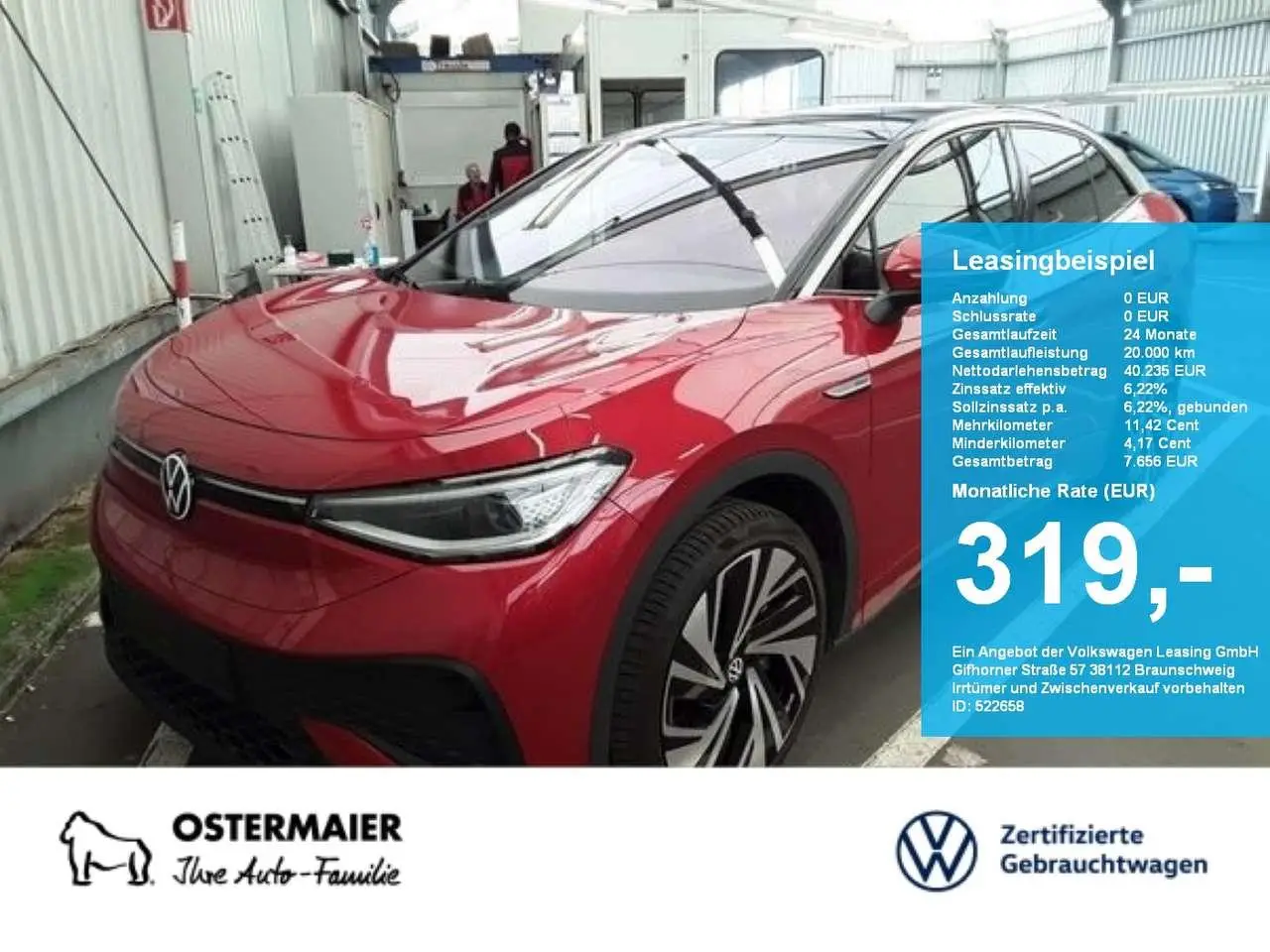 Photo 1 : Volkswagen Id.5 2023 Electric