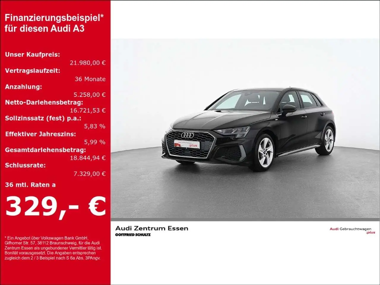 Photo 1 : Audi A3 2022 Diesel