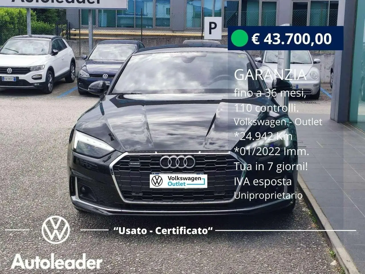 Photo 1 : Audi A5 2022 Hybrid