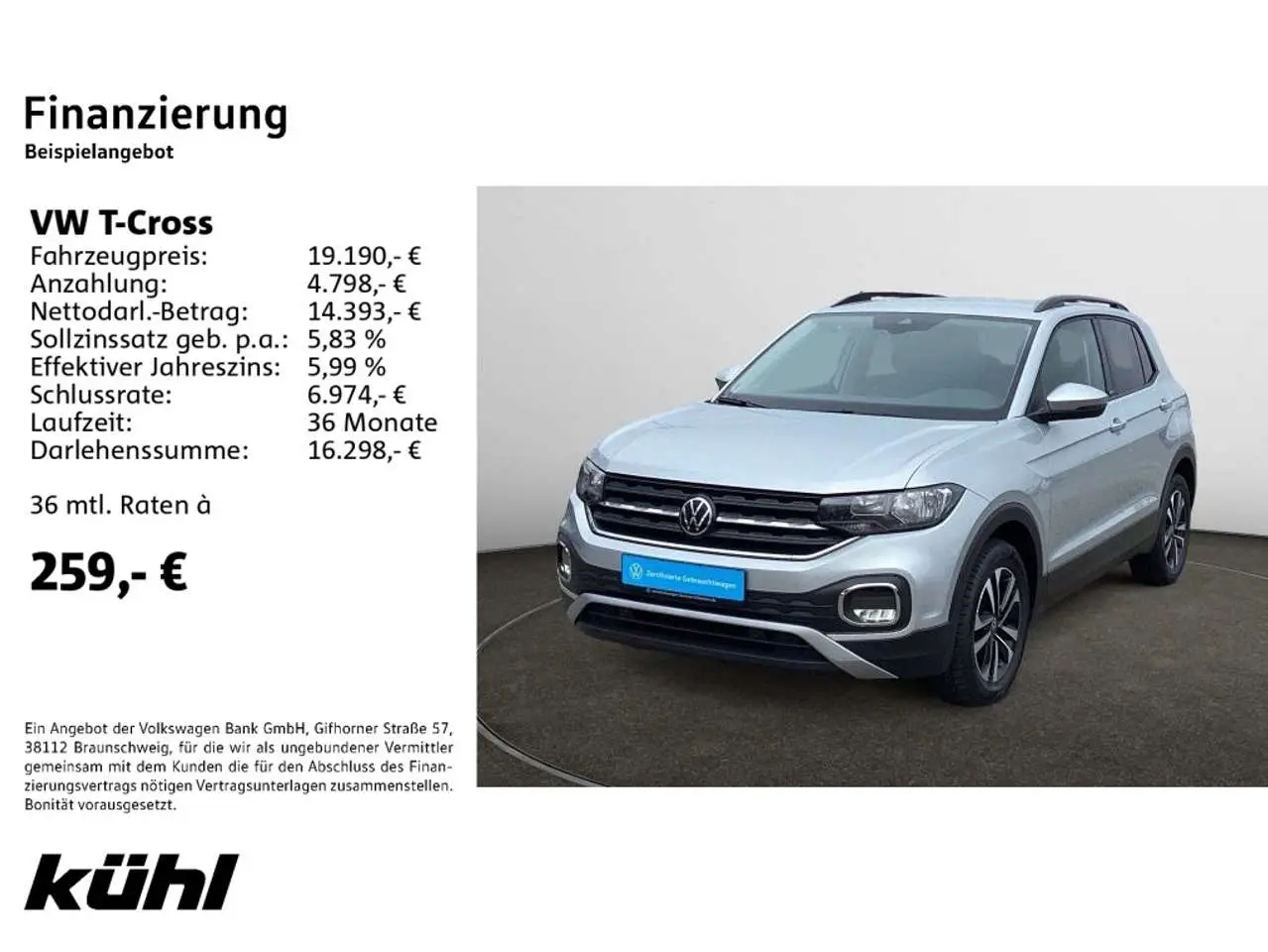 Photo 1 : Volkswagen T-cross 2021 Essence