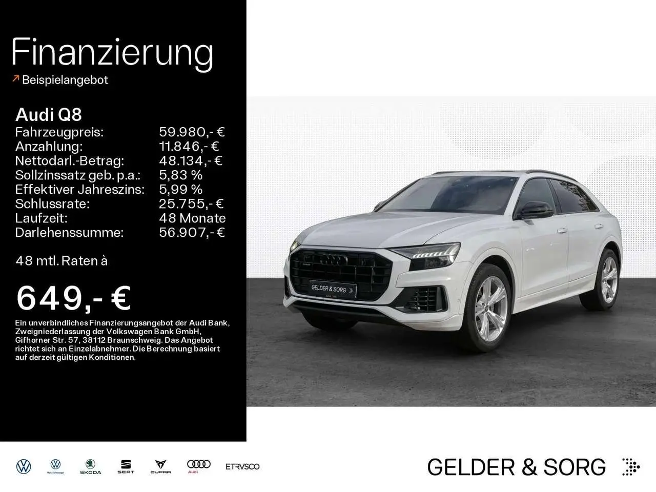 Photo 1 : Audi Q8 2021 Diesel