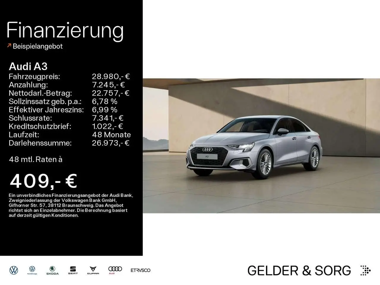 Photo 1 : Audi A3 2024 Essence