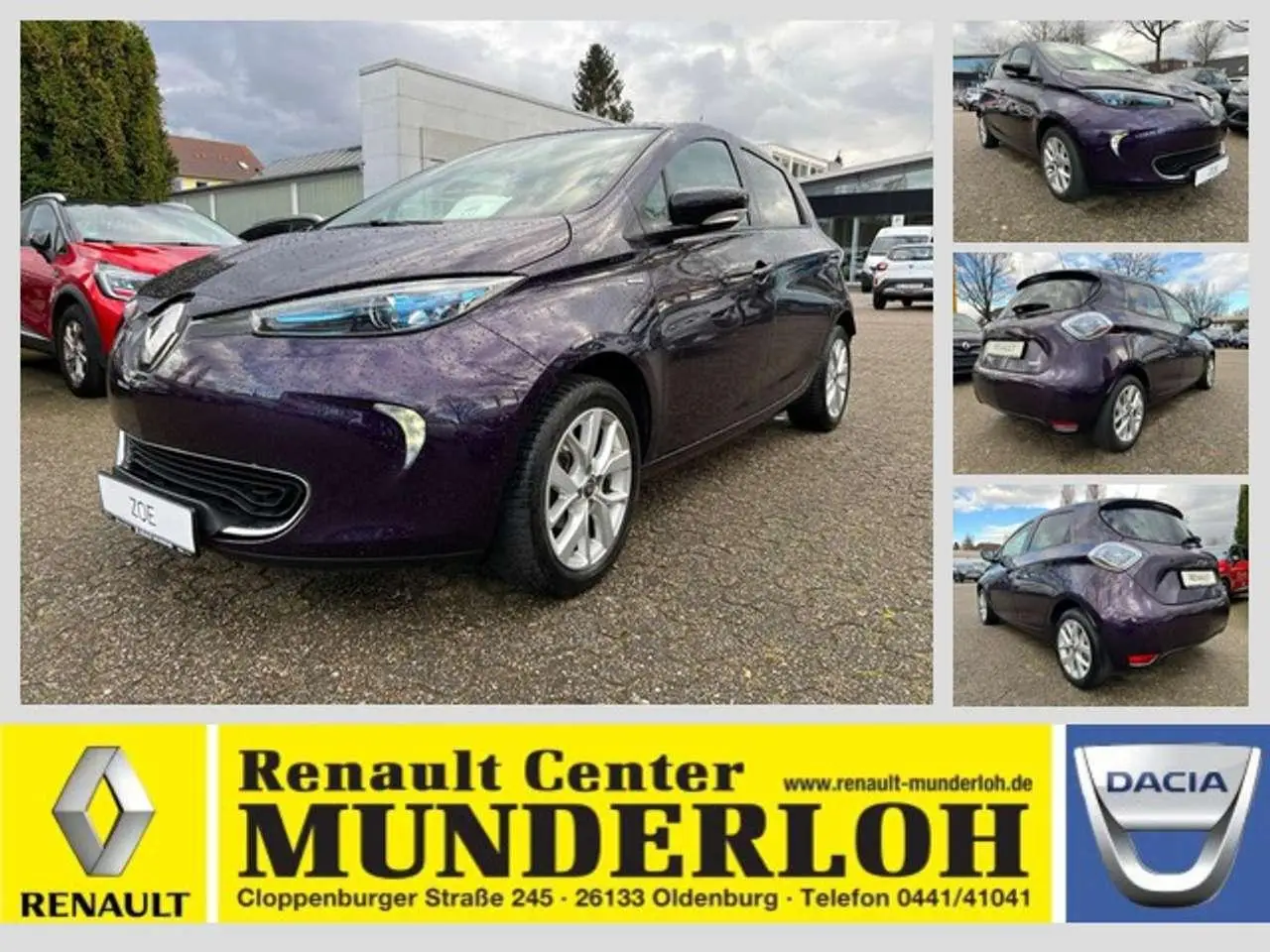 Photo 1 : Renault Zoe 2019 Électrique