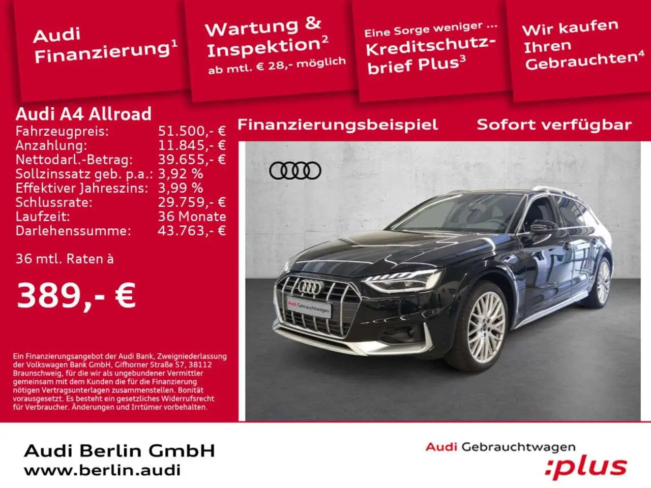 Photo 1 : Audi A4 2023 Petrol