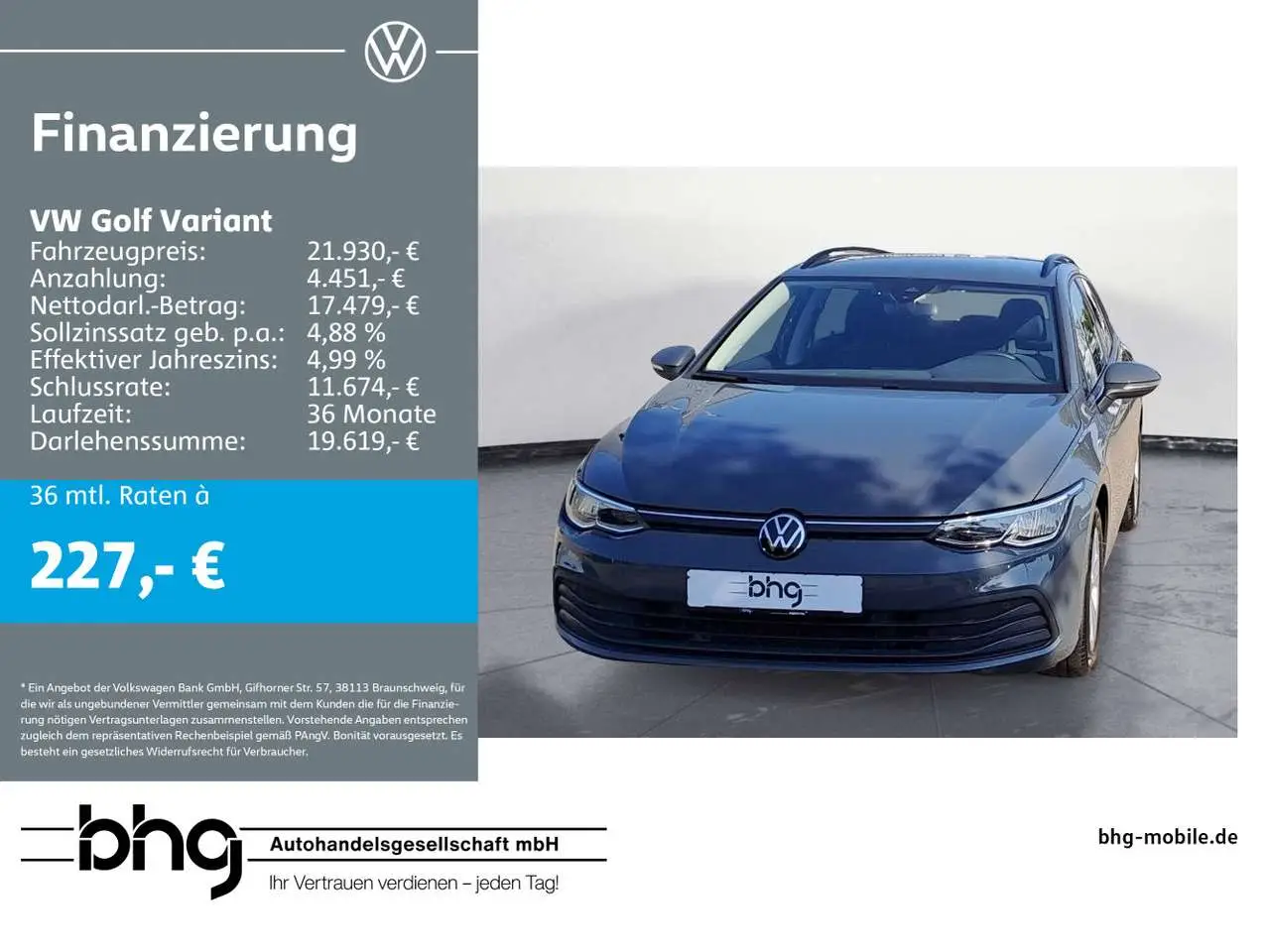 Photo 1 : Volkswagen Golf 2022 Petrol