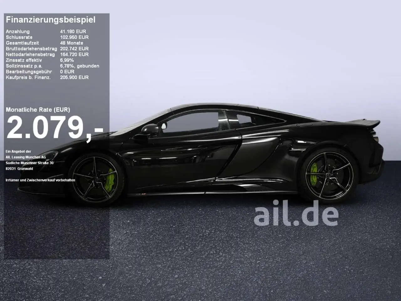 Photo 1 : Mclaren 675lt 2015 Essence