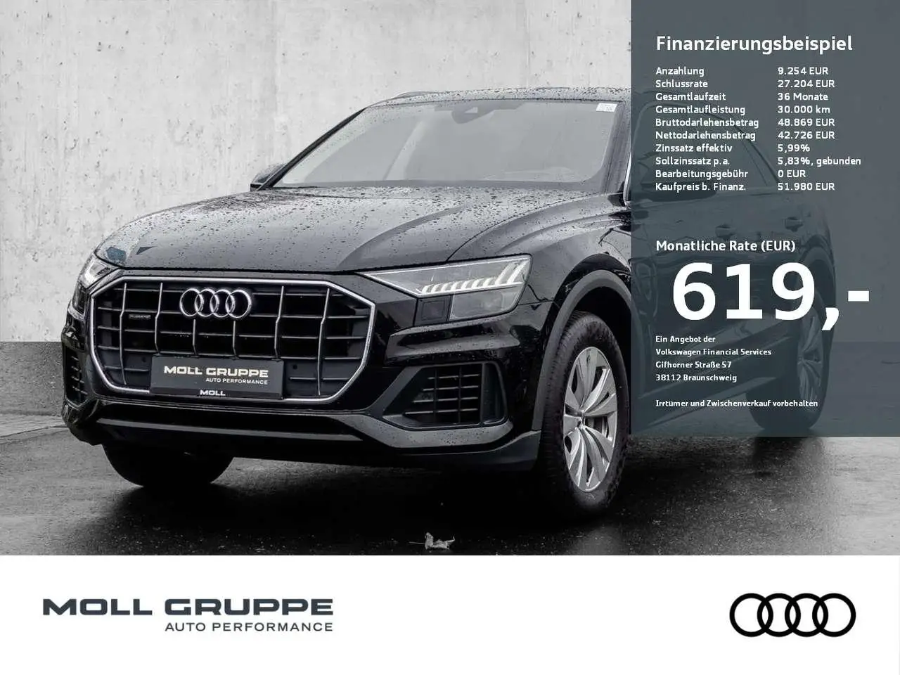 Photo 1 : Audi Q8 2019 Diesel