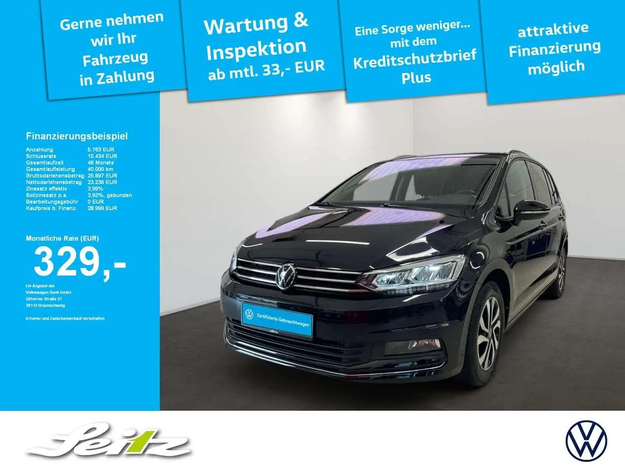 Photo 1 : Volkswagen Touran 2021 Diesel