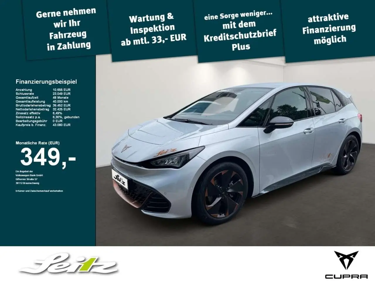 Photo 1 : Cupra Born 2023 Électrique