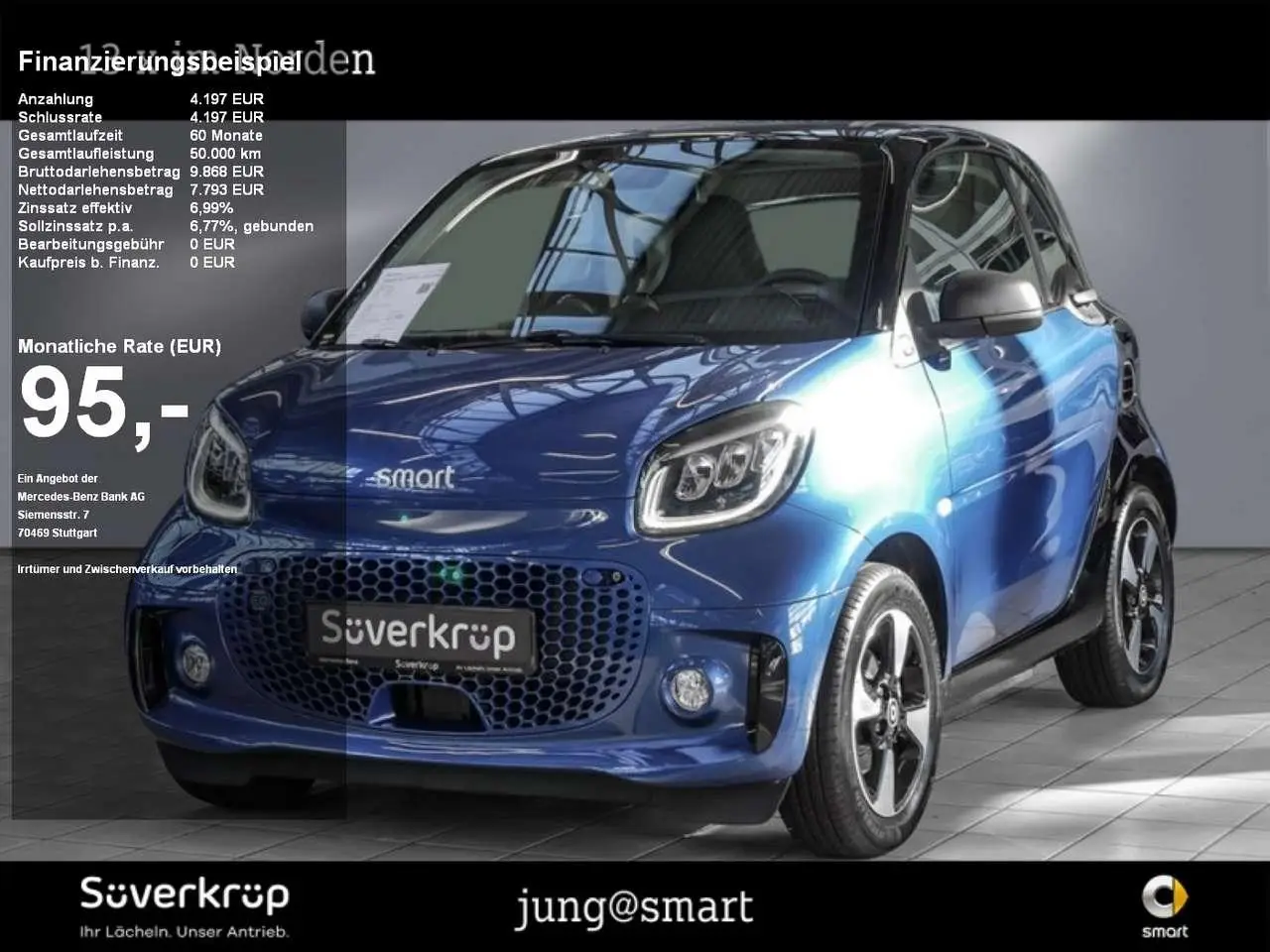 Photo 1 : Smart Fortwo 2020 Electric