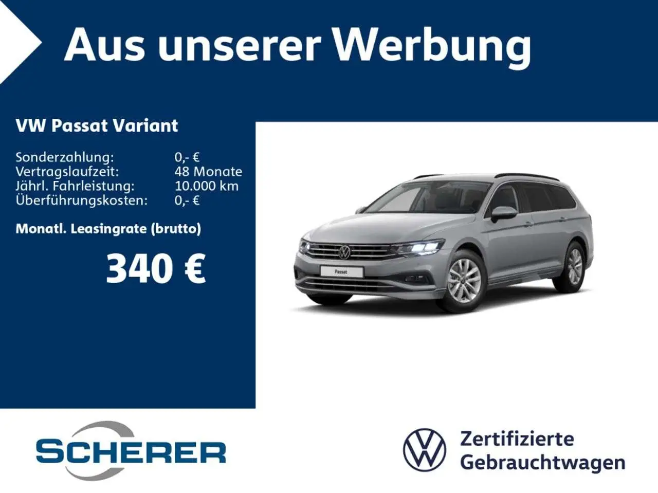 Photo 1 : Volkswagen Passat 2024 Essence