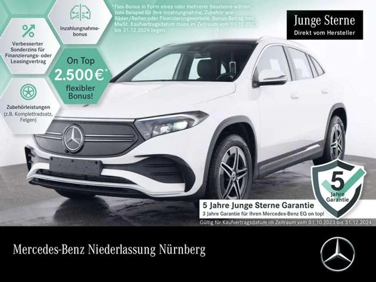 Photo 1 : Mercedes-benz Classe Eqa 2023 Électrique