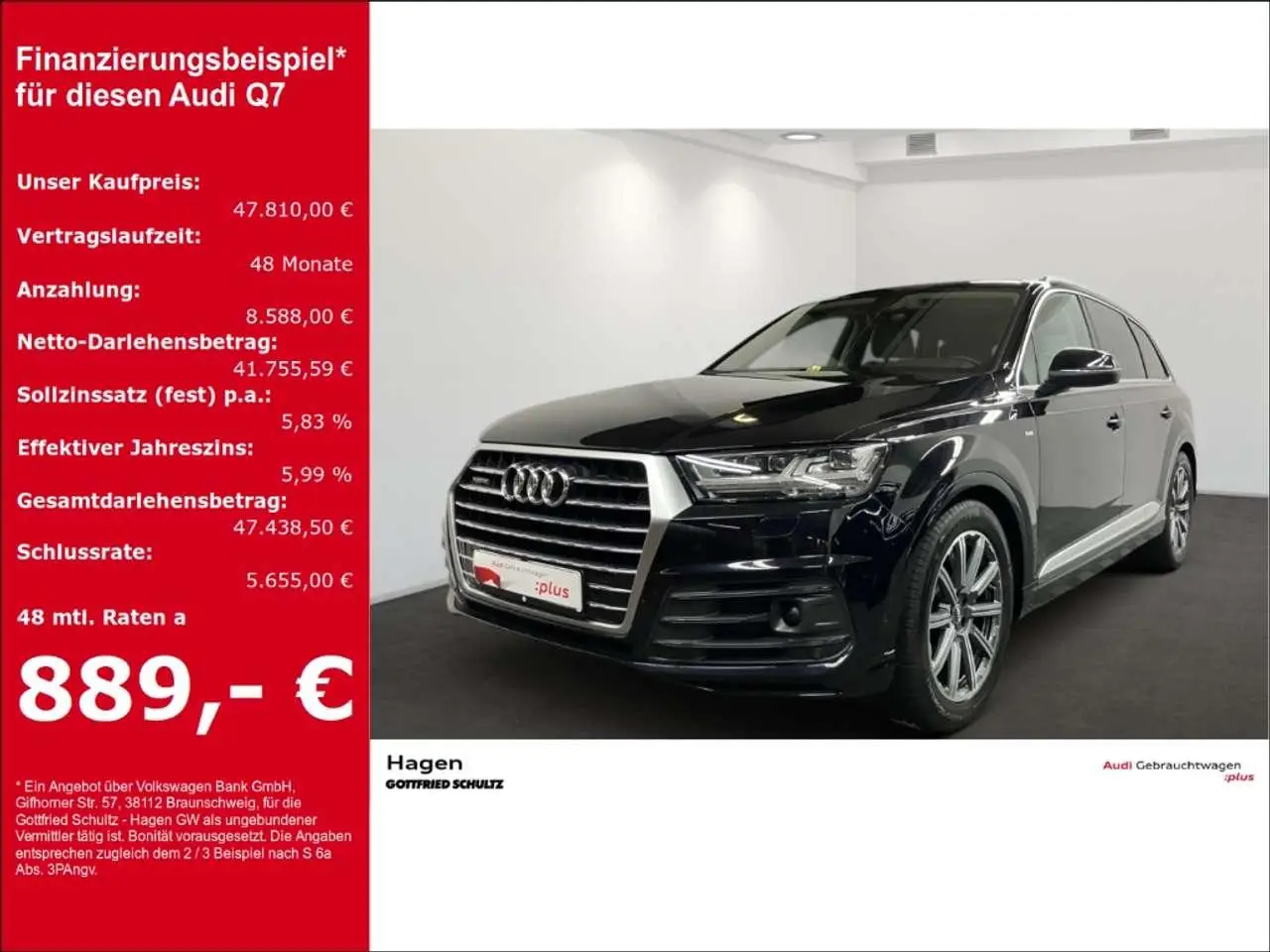 Photo 1 : Audi Q7 2018 Diesel