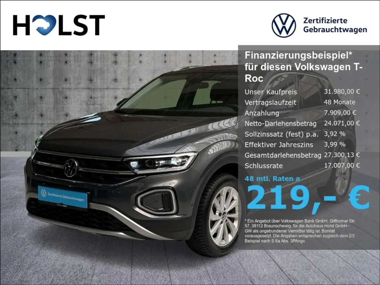 Photo 1 : Volkswagen T-roc 2023 Essence