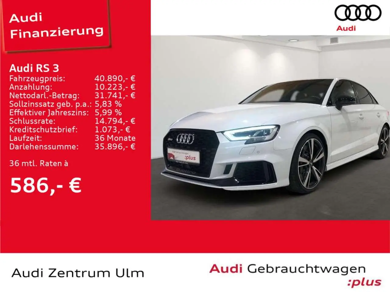 Photo 1 : Audi Rs3 2019 Petrol