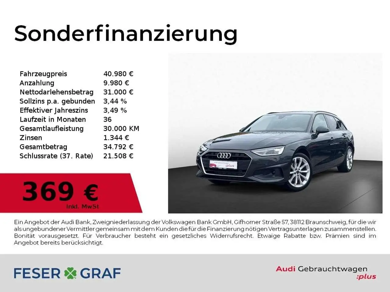 Photo 1 : Audi A4 2024 Petrol