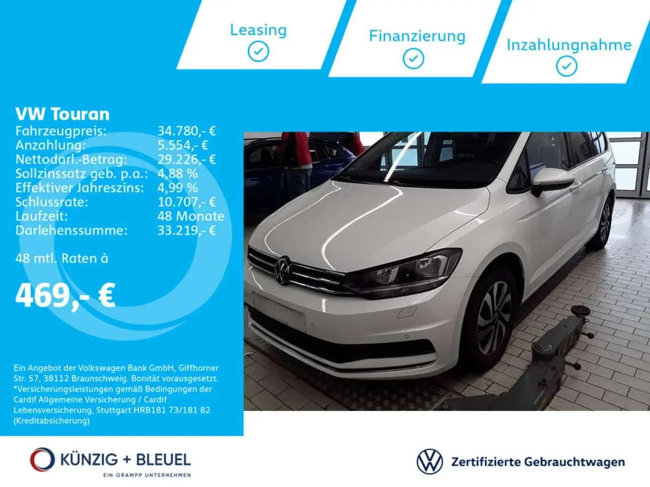 Photo 1 : Volkswagen Touran 2022 Diesel