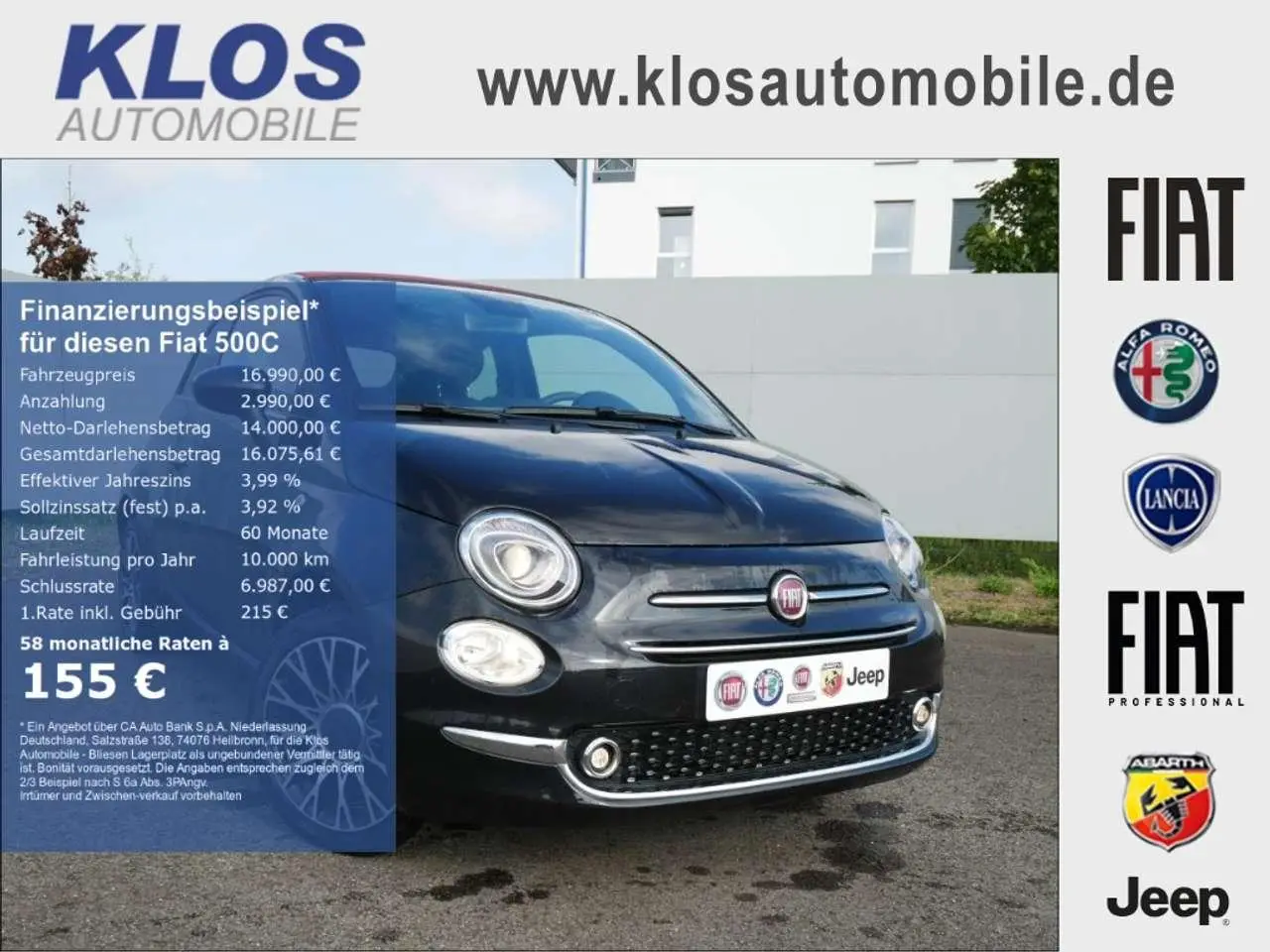 Photo 1 : Fiat 500c 2023 Petrol